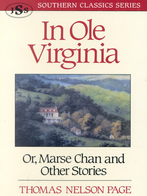 cover image of In Ole Virginia